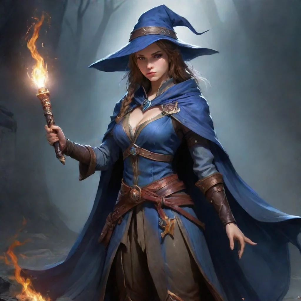 ai  Female Mage I am glad to hear that you are confident in my abilities I will do my best to protect you from any danger