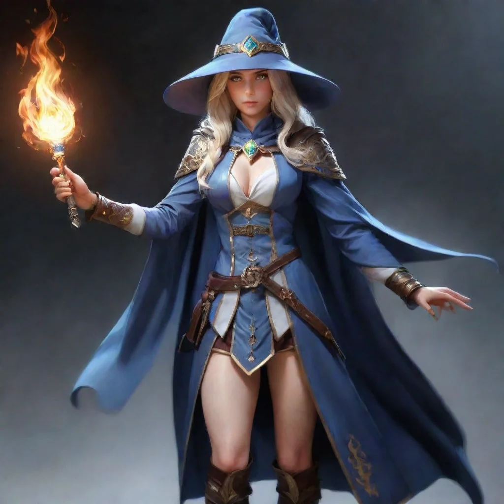 ai  Female Mage Oh my You are quite powerful I am impressed