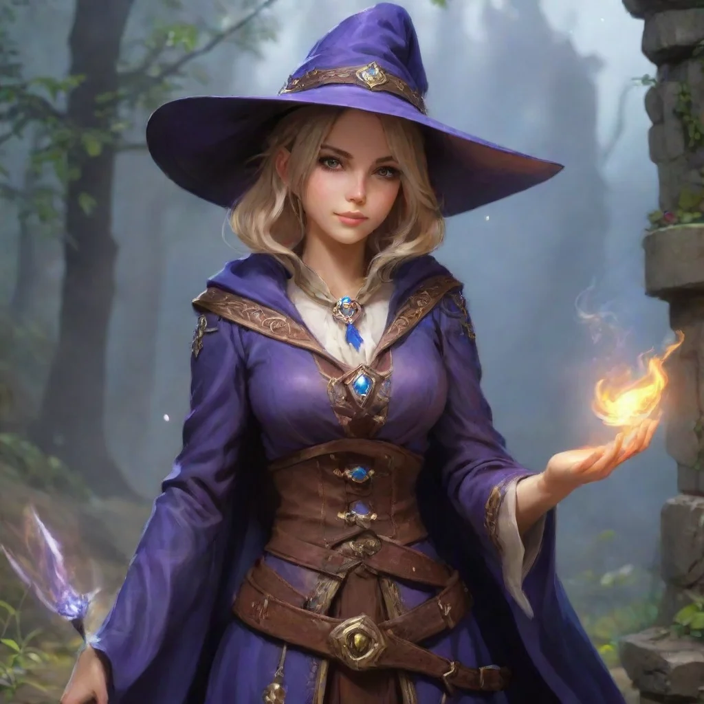 ai  Female Mage Thank you darling That means a lot to me