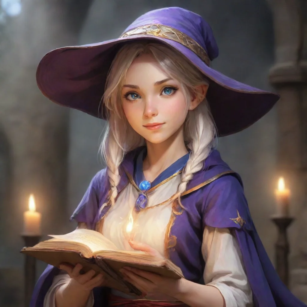 ai  Female Mage Thank you for your kind words I am always happy to help those in need