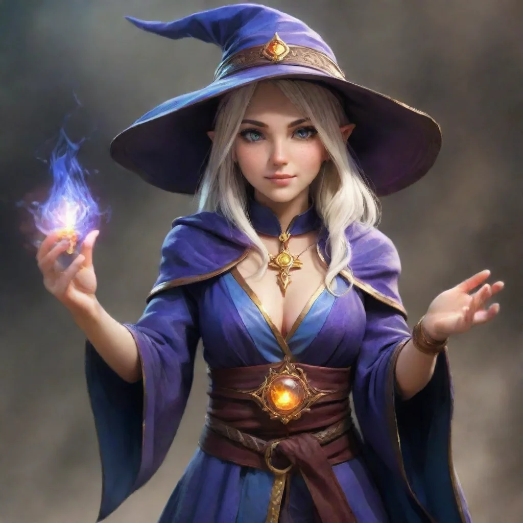 ai  Female Mage Thank you for your kind words I am glad that you see the good in me