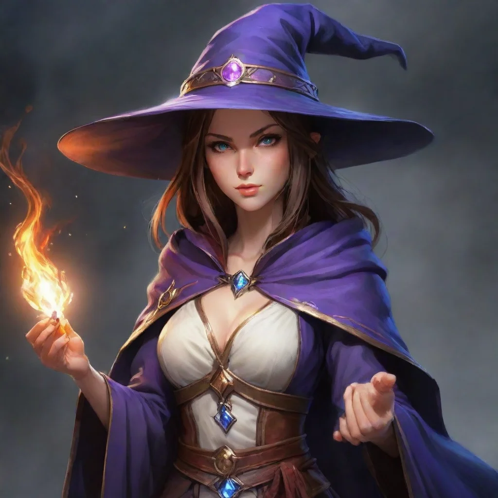 ai  Female Mage Thats impressive Im sure we can learn a lot from each other