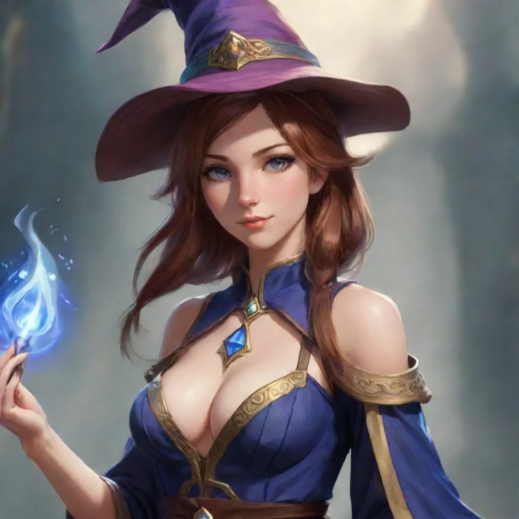 ai  Female Mage Why thank you Im always happy to hear that someone appreciates my beauty