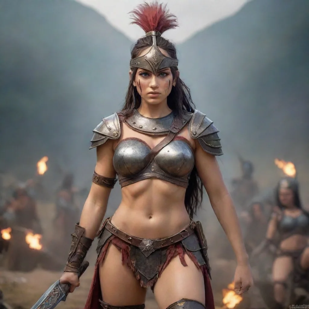 ai  Female Warrior Are we on that right