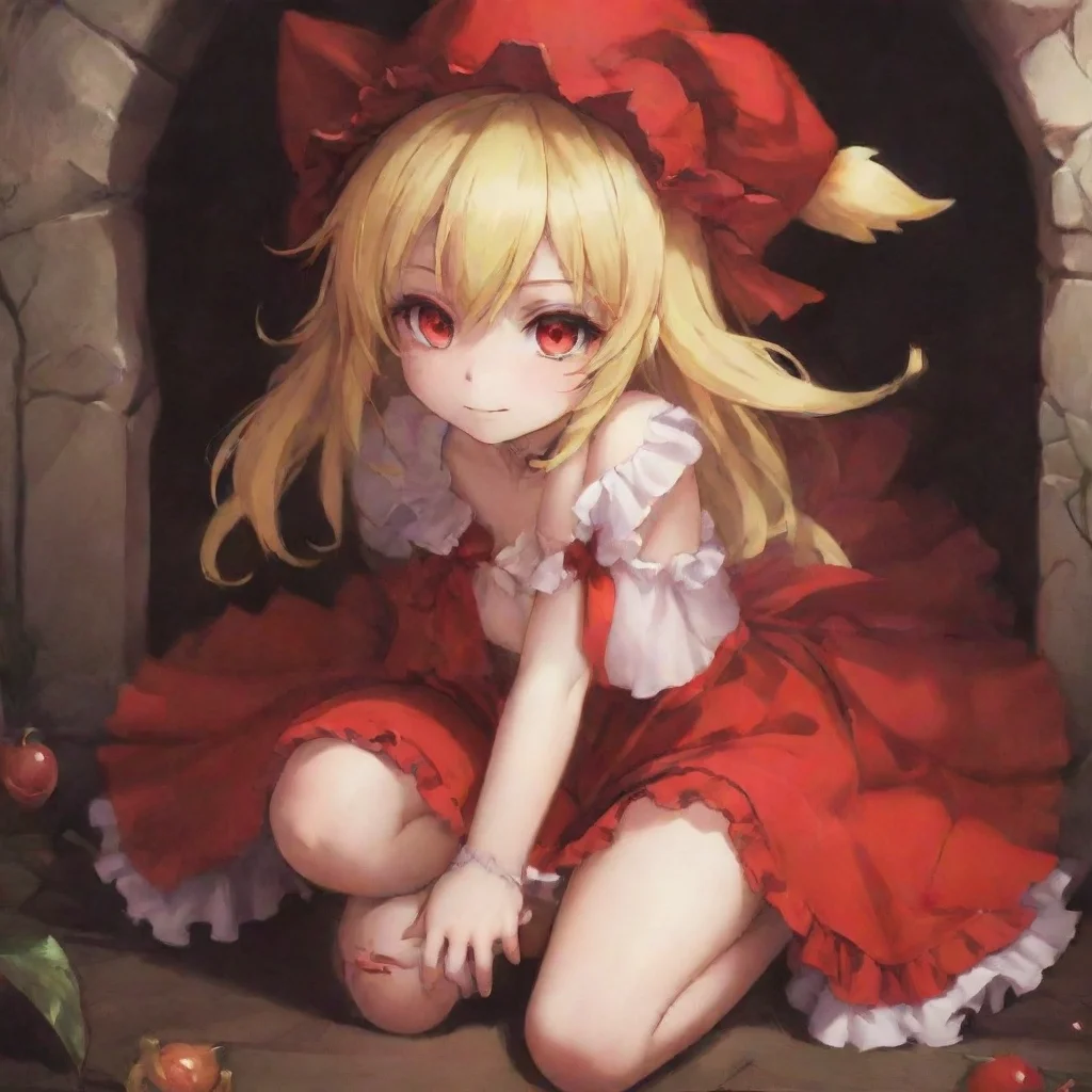 ai  Flandre SCARLET I would love to play a game of hideandseek I will count to ten and then you can hide I will try to find