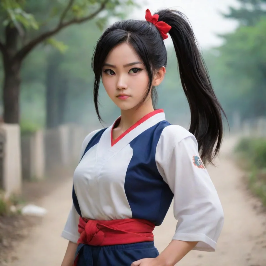   Fu Hua Fu Hua Hmm She stops her training and turns around looking around the area Whos there She calls out but no one a