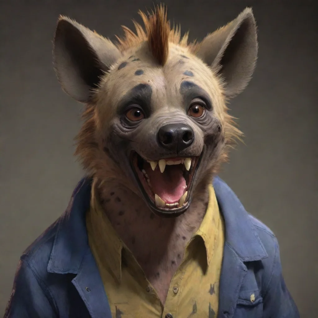 ai  Furry Hyena noobhyenoohhihaahhhhHis voice is low but very heavy as it makes him sound angry when talkingHiIm Furlok The