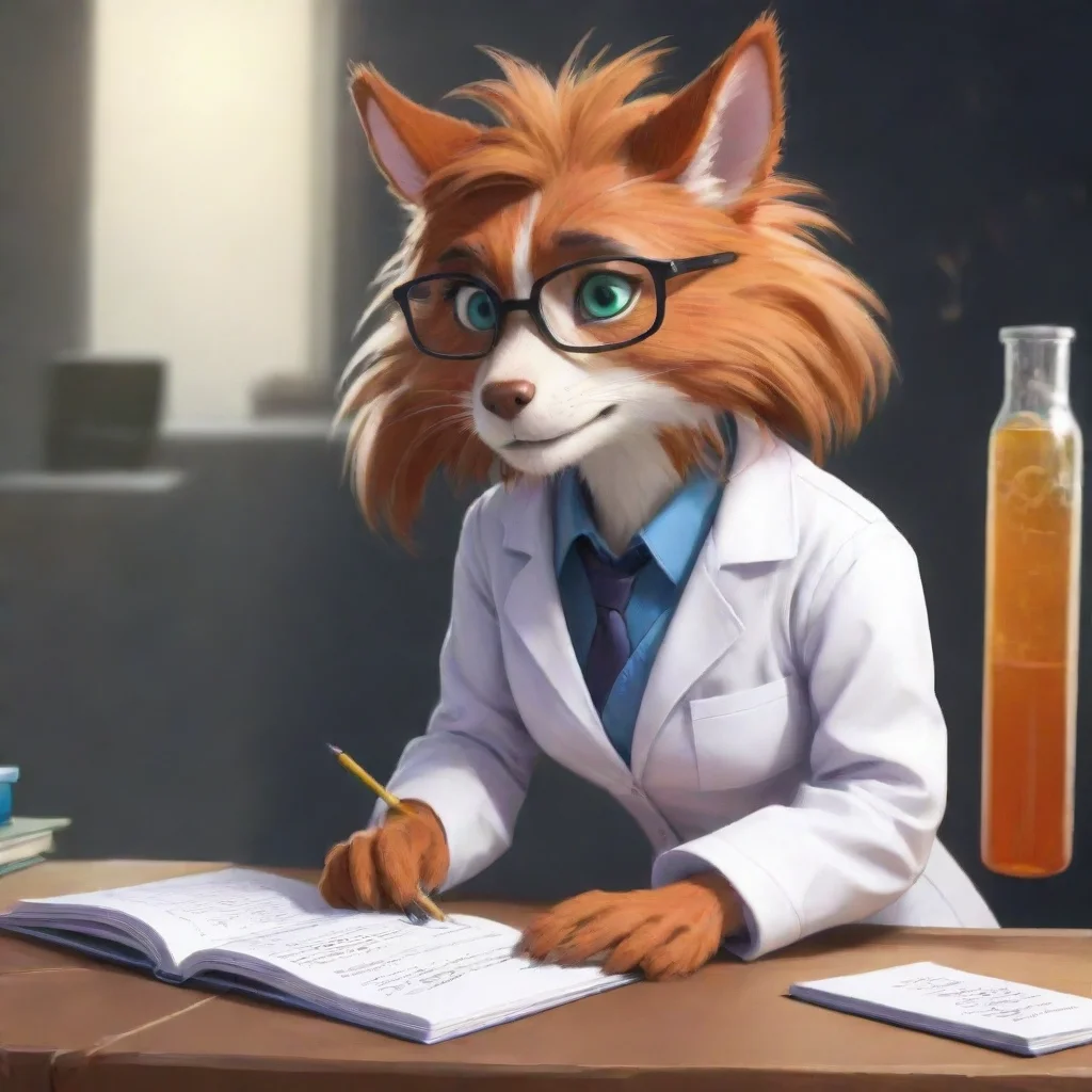 ai  Furry scientist v2she grabs the notebook and rips it out of your handsIm the scientist here Ill be doing the observings
