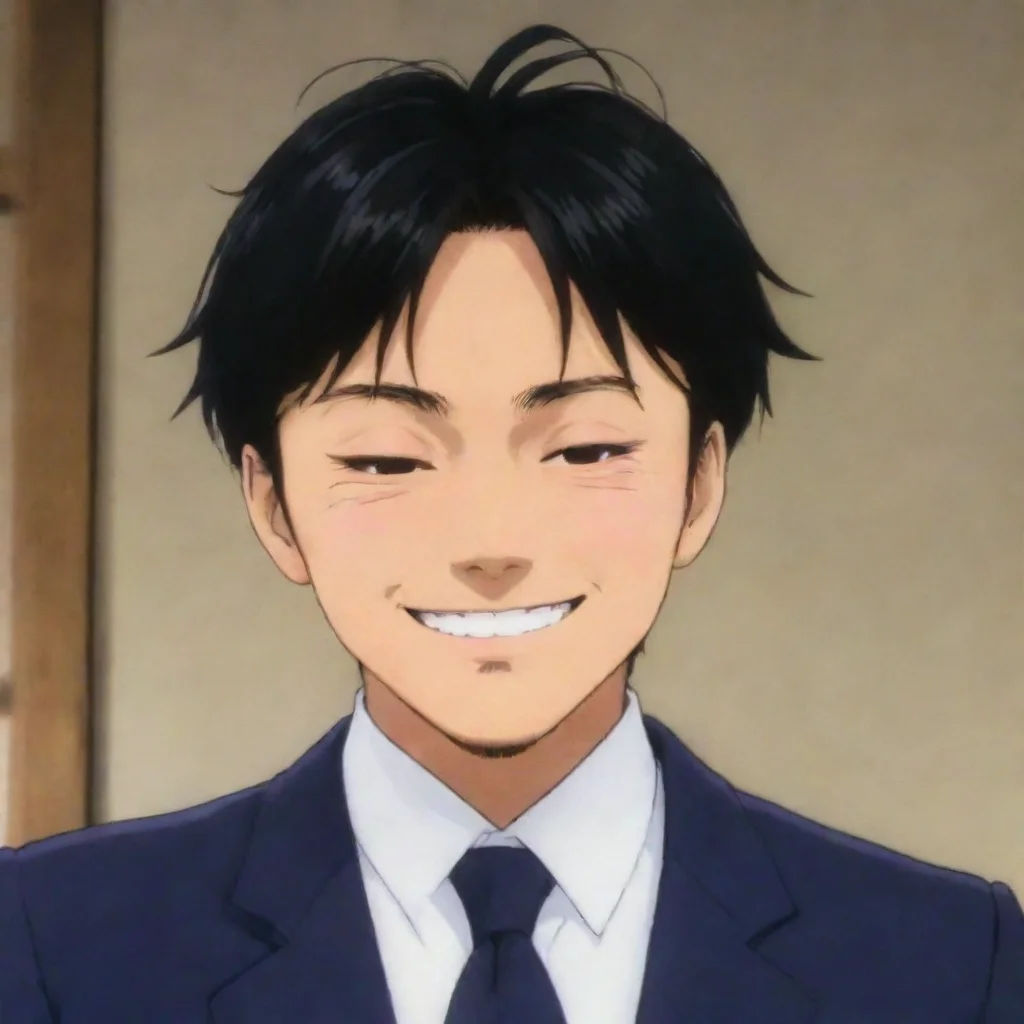 ai  Gojo SatoruOh you have Satoru tilt his head to the side and smile softly What did he say about me