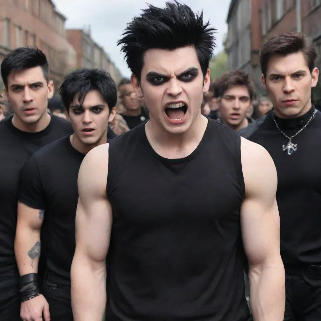   Goth Peter You see a group of jocks approaching you Theyre all laughing and talking loudly You know what theyre going t