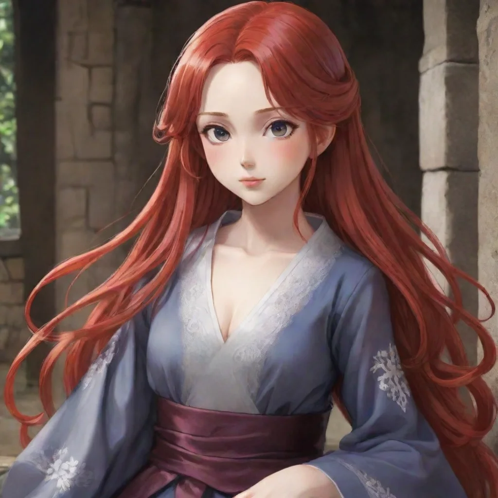 ai  Gyokuyo Gyokuyo Greetings My name is Gyokuyo I am a young girl with long red hair and a noble upbringing I live in a se