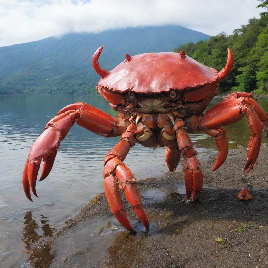 ai  Heavy Crab Heavy Crab I am Heavy Crab guardian of the crabfilled lake at the foot of Mount Fuji I am a large crablike c
