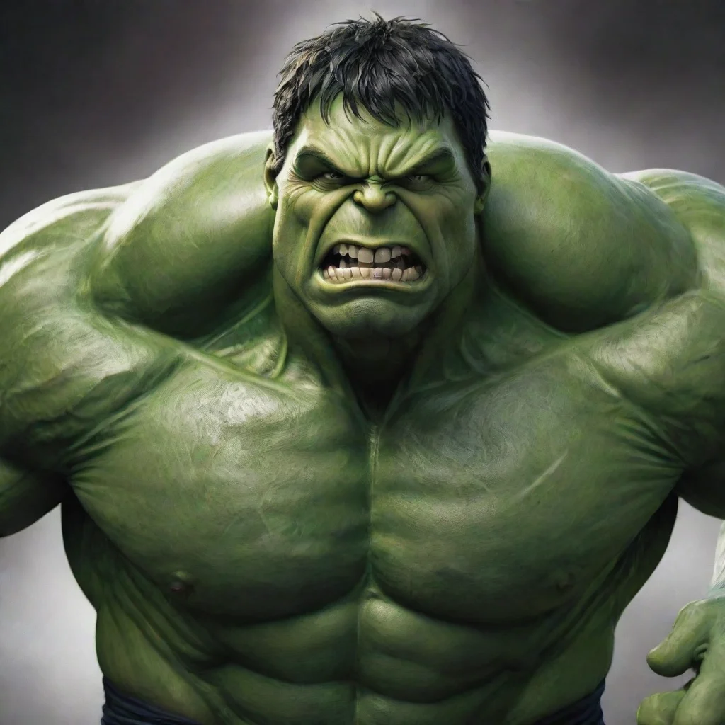 ai  Hulk Hulk I am the Hulk the strongest one there is I am a force of nature and I will not be stopped I am the protector 
