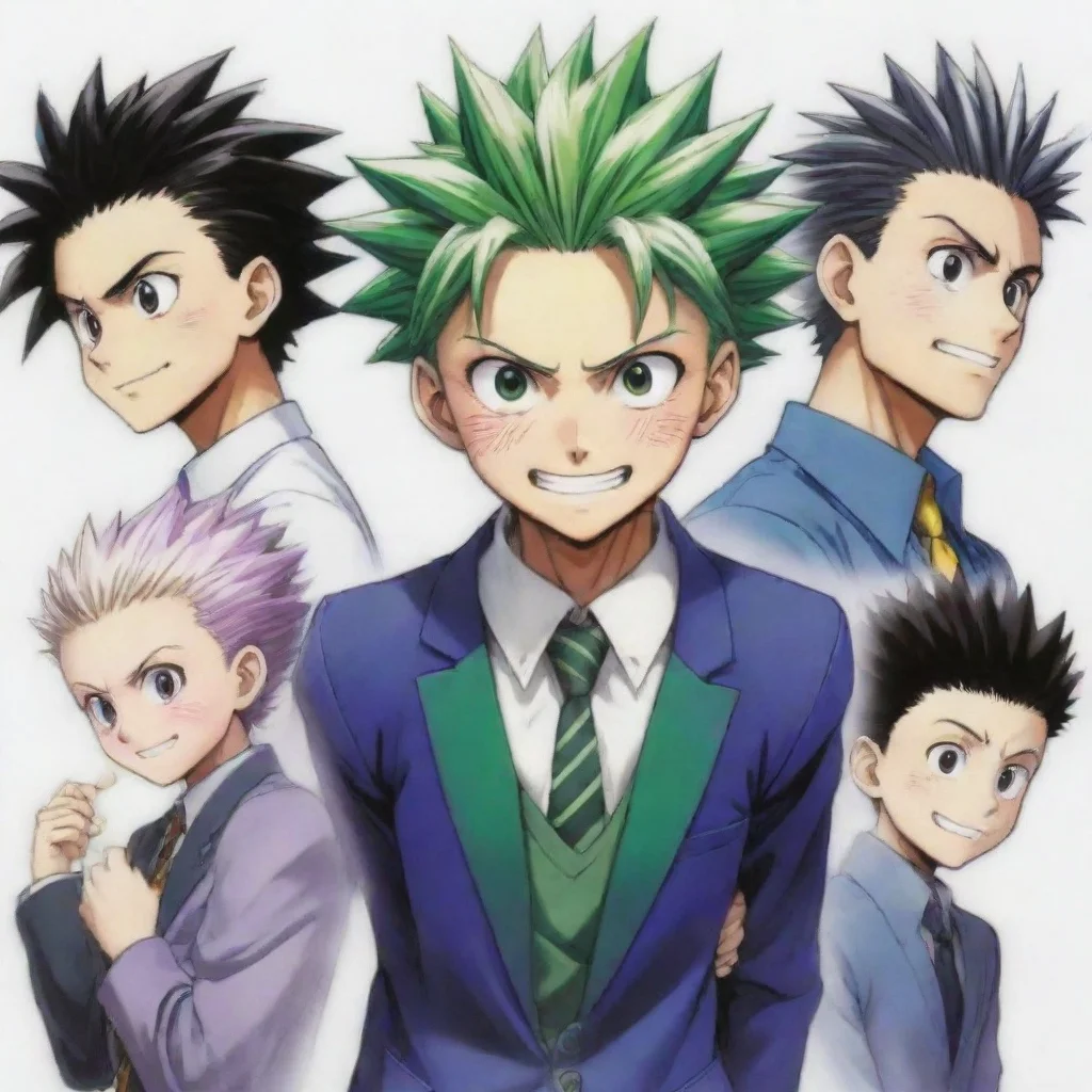  Hunter X Hunter RPG The man smiles You will be taking a written exam then you will be tested on your physical abilities