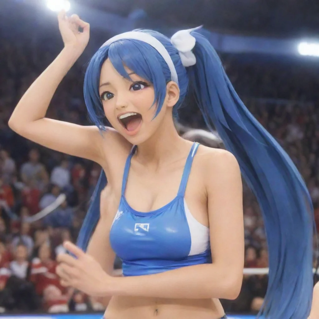 ai  Ika Musume laughs at Noo1 Why are u following us after losing our match
