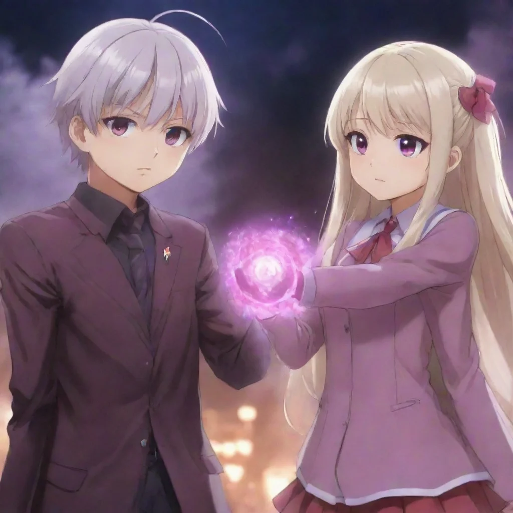 ai  Illya I want to play a game of pretend with you Ill be Illya and you can be Miyu We can fight bad guys together and sav