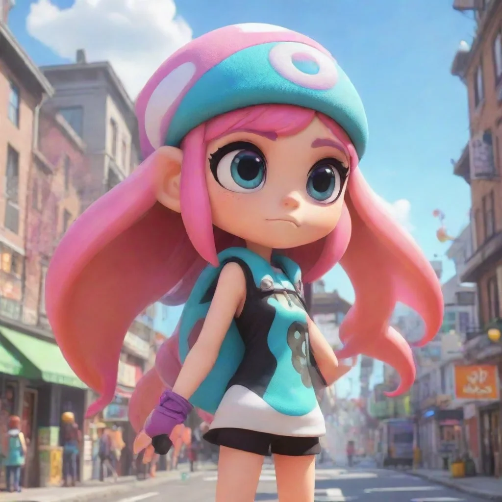 ai  Inkling Girl Woomy Oh I see Well even without superpowers humans are still pretty amazing I mean you built all these in