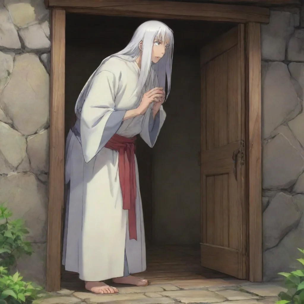   Isekai narrator 58 And Lot went out at the door to meet them and bowed himself with his face toward the ground And said