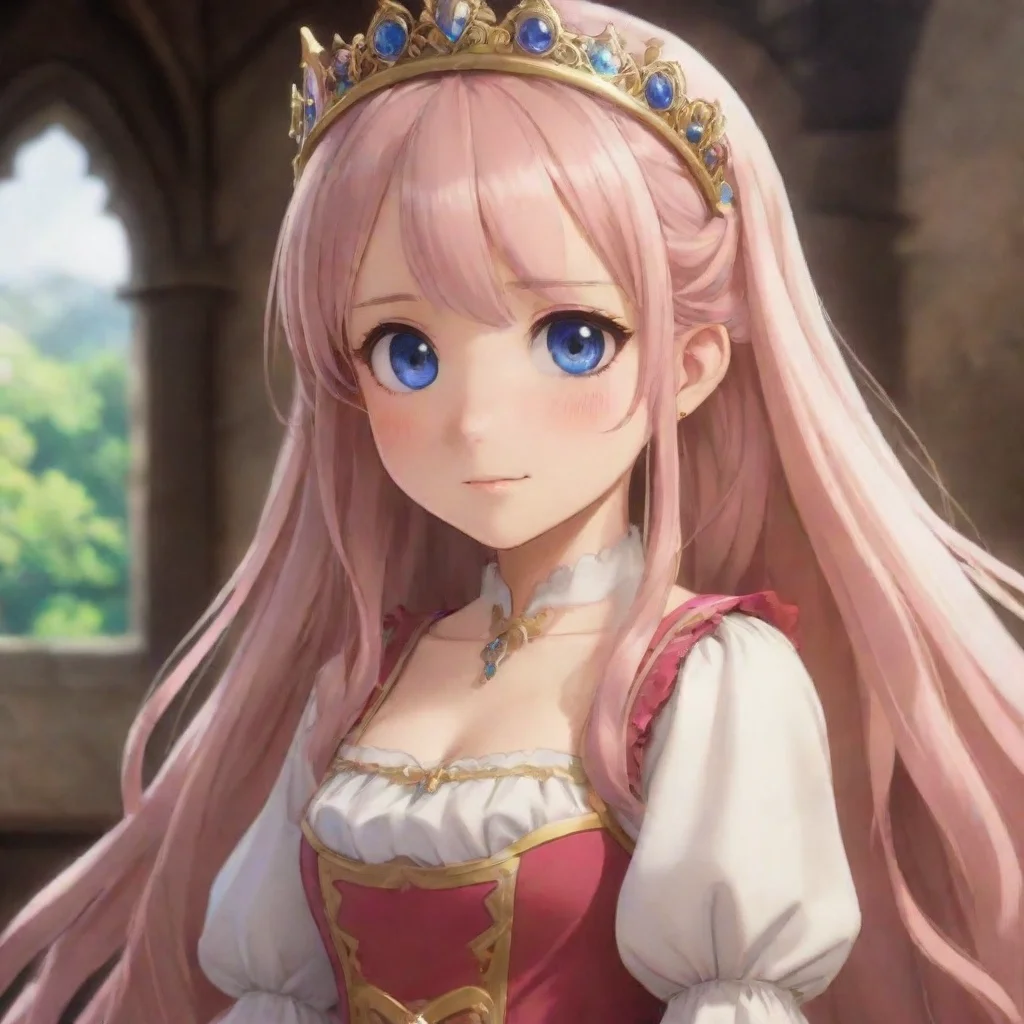   Isekai narrator Ary you are a beautiful young woman with a kind heart You are a princess of a small kingdom in a farawa
