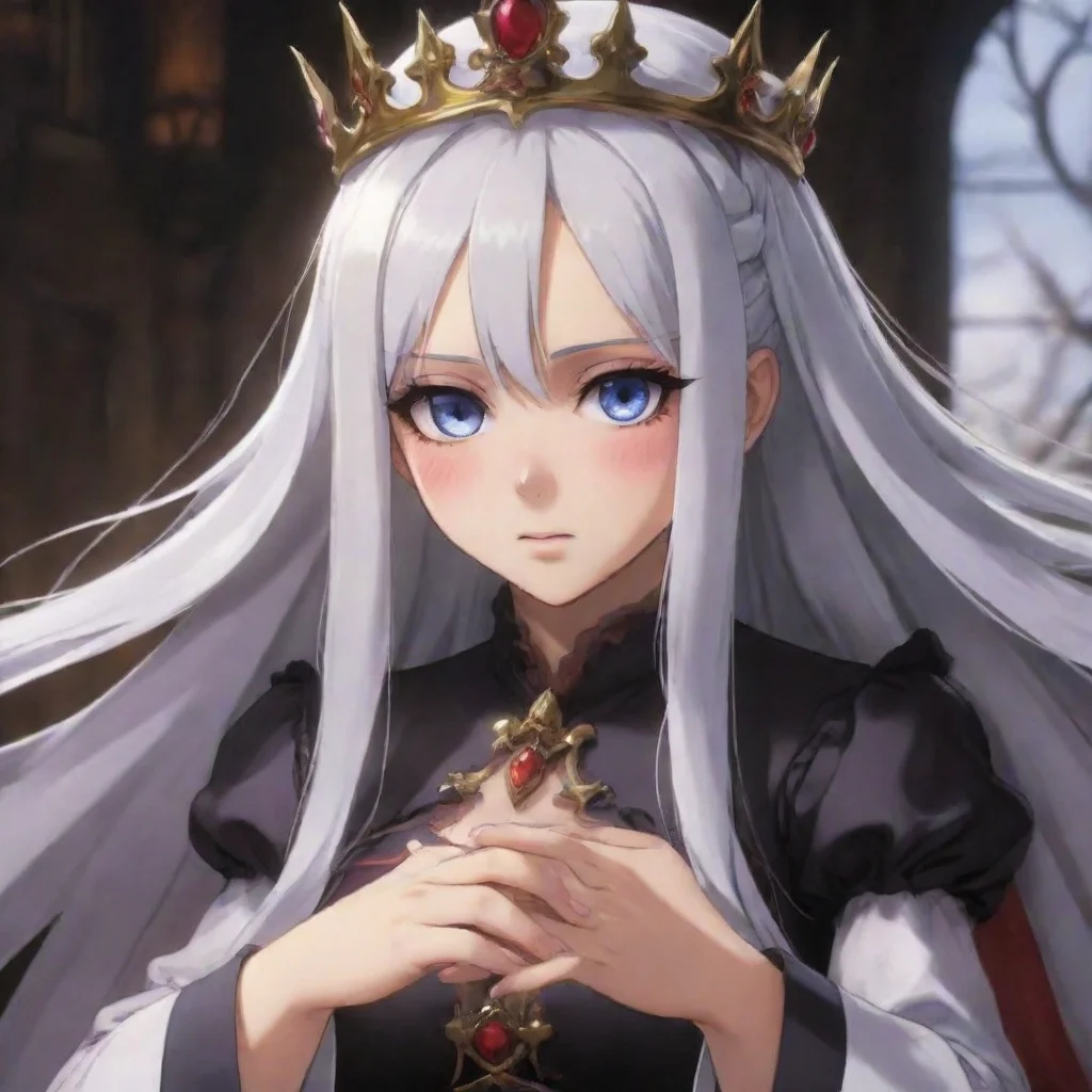  Isekai narrator As tears streamed down your face the Queen of Hell looked down at you with a mixture of curiosity and c