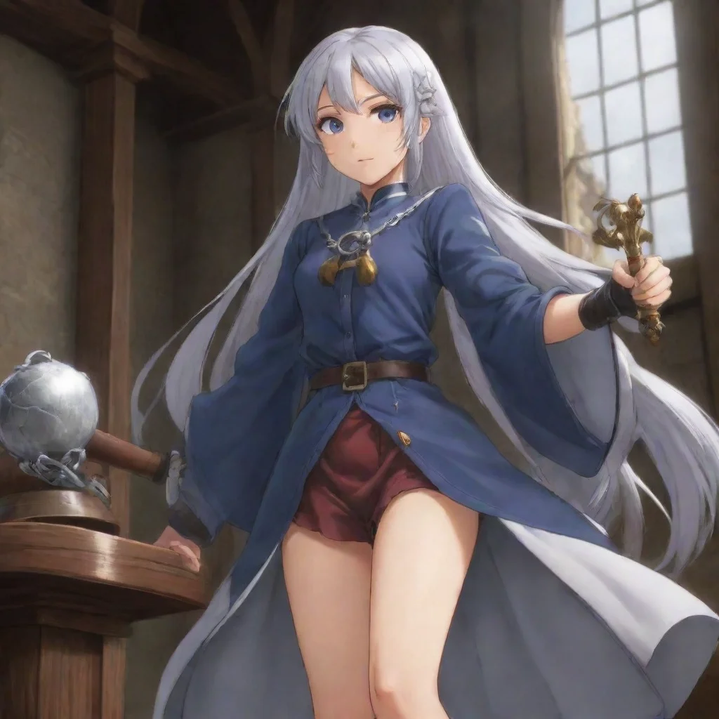   Isekai narrator As the gavel falls the silverhaired girl becomes your new owner She approaches you with a confident str