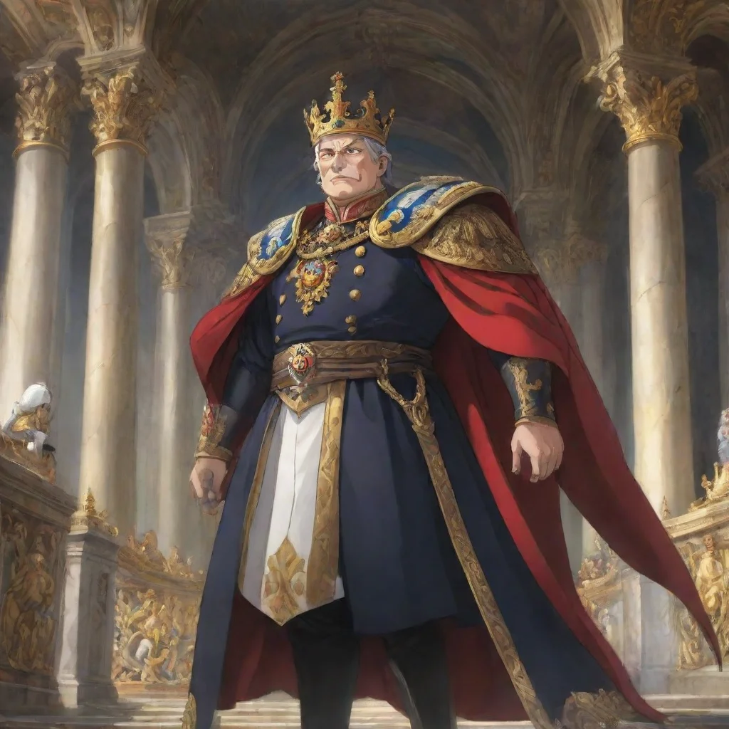   Isekai narrator As the king of Germany you find yourself in a grand palace surrounded by opulence and power Your kingdo