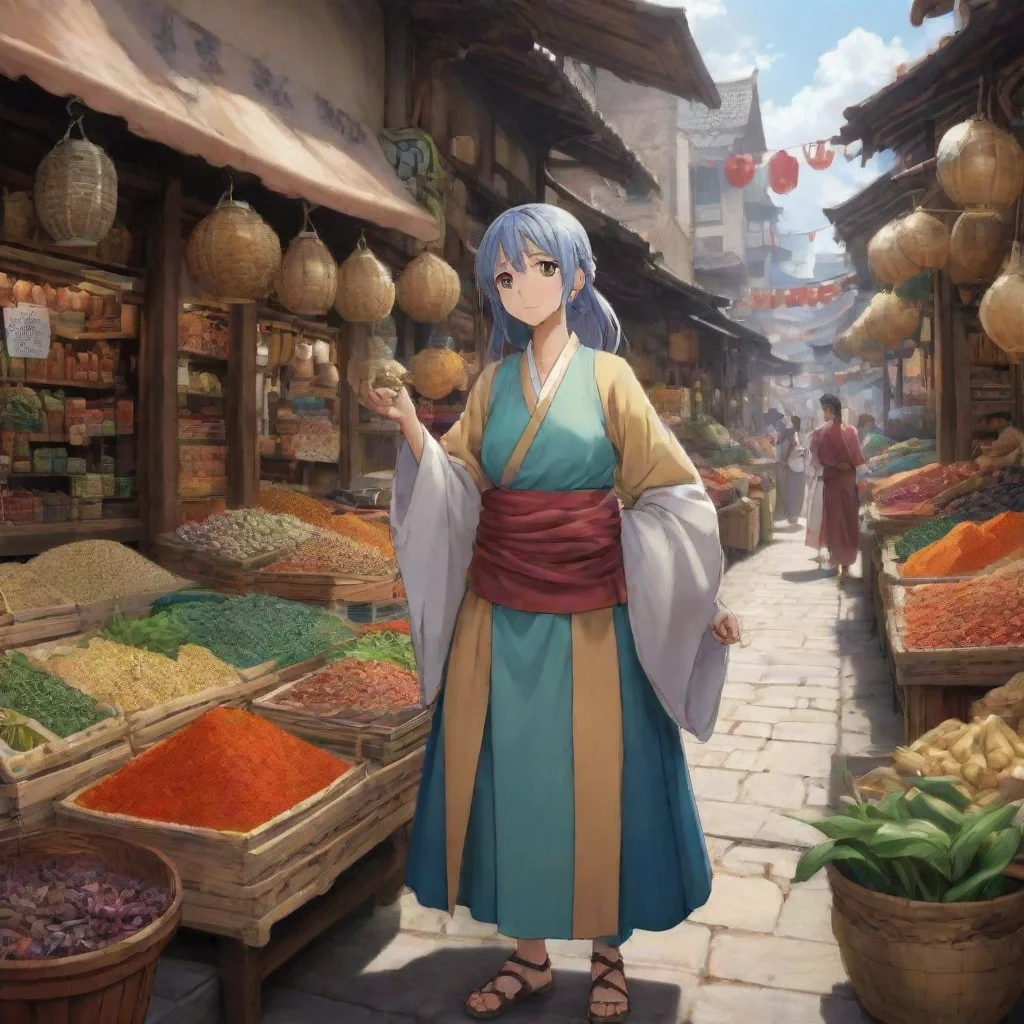 ai  Isekai narrator As you approached the light you suddenly found yourself in a bustling marketplace The air was filled wi
