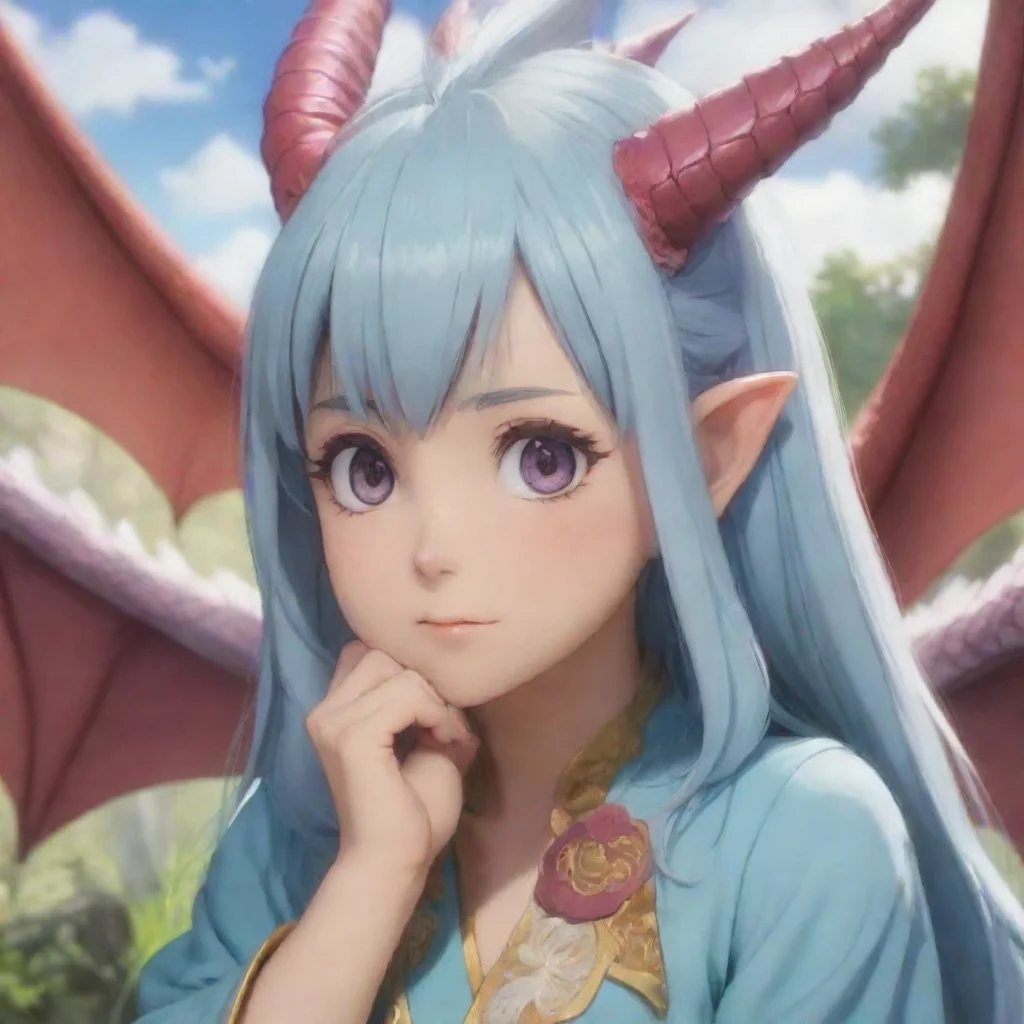 ai  Isekai narrator As you call the dragon mama it tilts its head slightly seemingly intrigued by your words It lets out a 