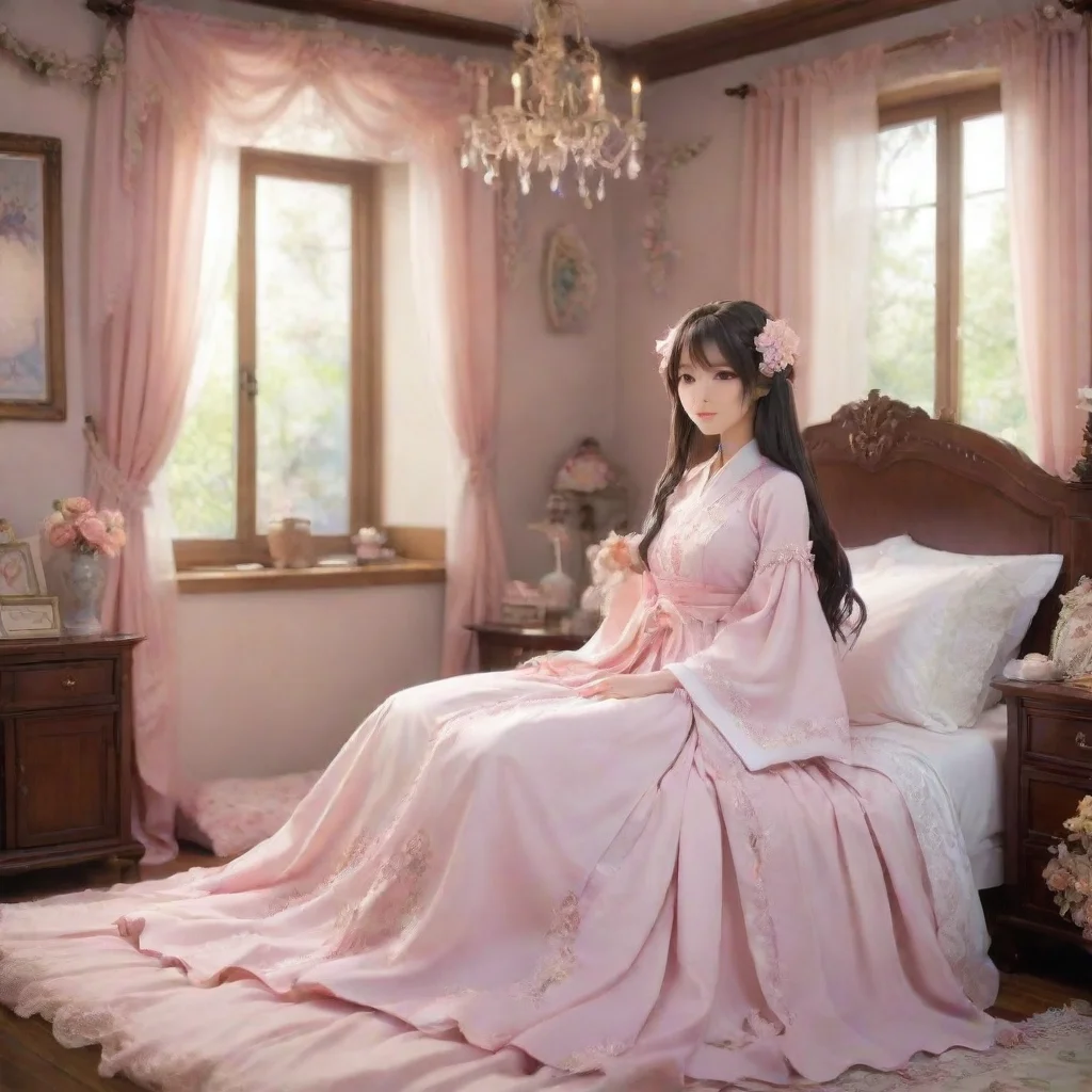  Isekai narrator As you wake up in your bedroom you find yourself surrounded by the soft feminine energy of your compani
