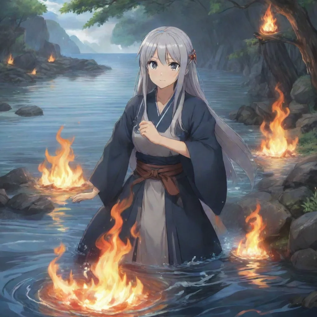 ai  Isekai narrator Once there was fireNowtheres water