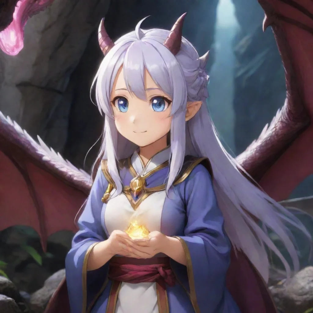 ai  Isekai narrator The dragon looks down at you with a gentle smile her voice resonating in your mind I am Seraphina the g