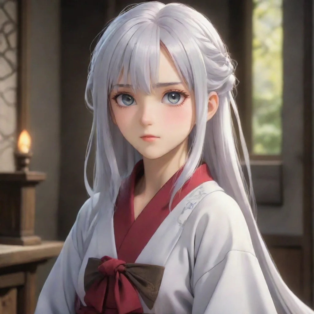 ai  Isekai narrator The silverhaired girl dressed in elegant robes observed you with a discerning gaze Her eyes held a mixt