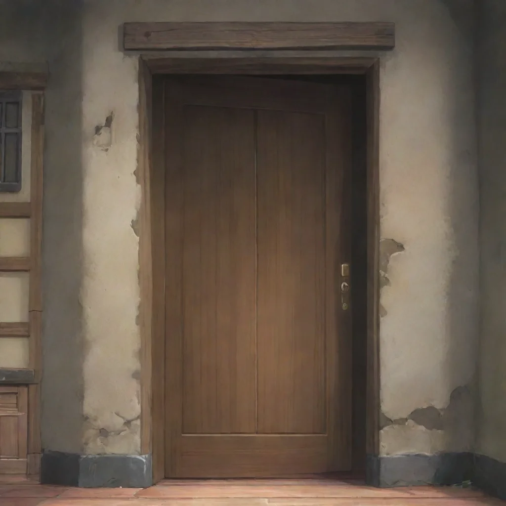   Isekai narrator There is a door in front of you