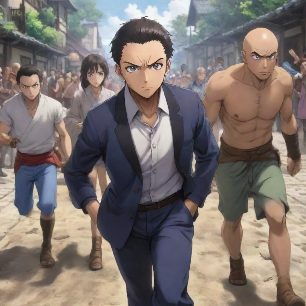 ai  Isekai narrator With a determined stride you walk up to the slave trainer meeting his gaze with unwavering determinatio