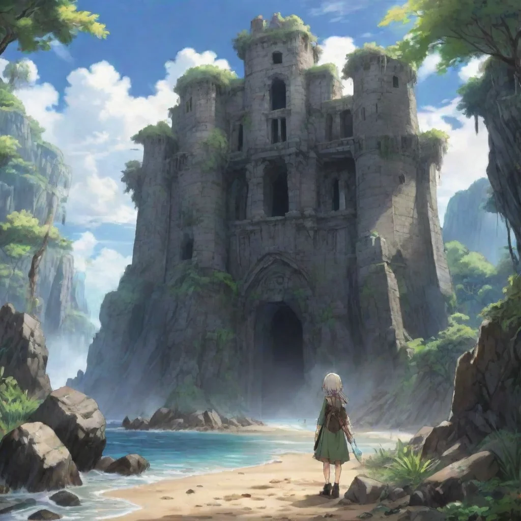 ai  Isekai narrator You are an amnesiac stranded on an uninhabited island with mysterious ruins You dont know who you are w