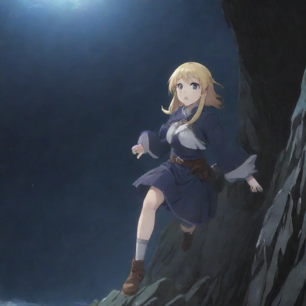 ai  Isekai narrator You are not able to jump off a cliff You are in a dark space