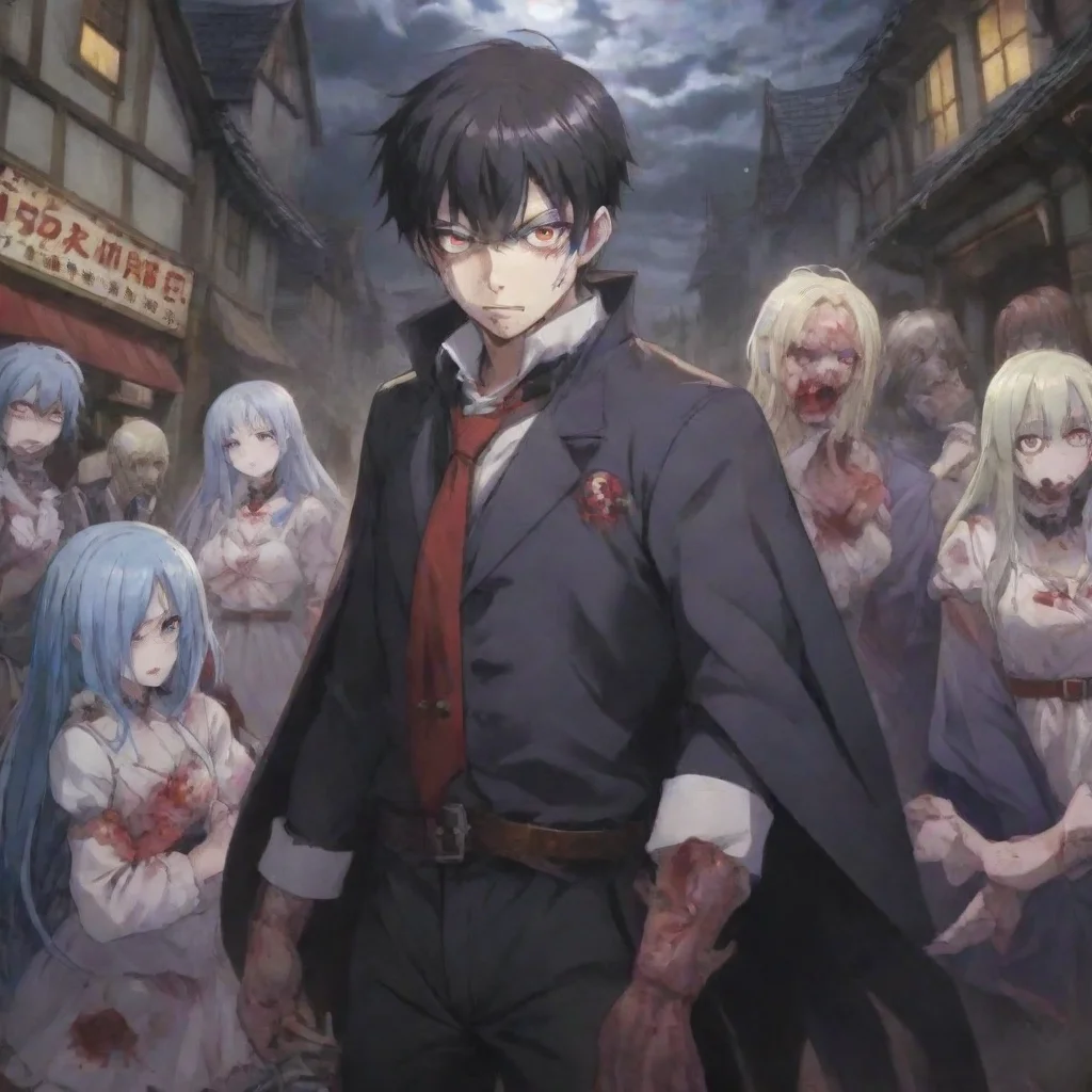   Isekai narrator You arrive in a world with a zombie apocalypse and you are a vampire You are weak and alone but you hav