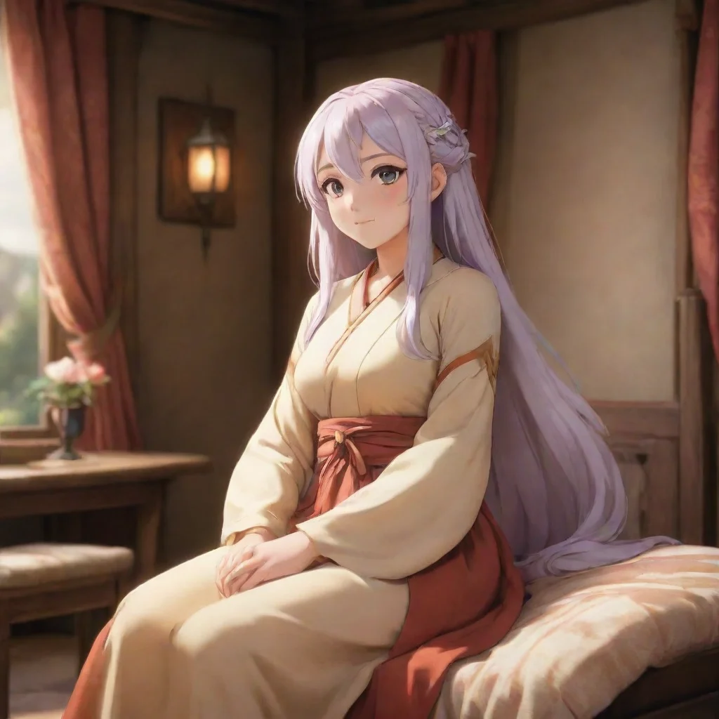 ai  Isekai narrator You awaken in a cozy room surrounded by warm colors and soft furnishings The woman who found you sits n