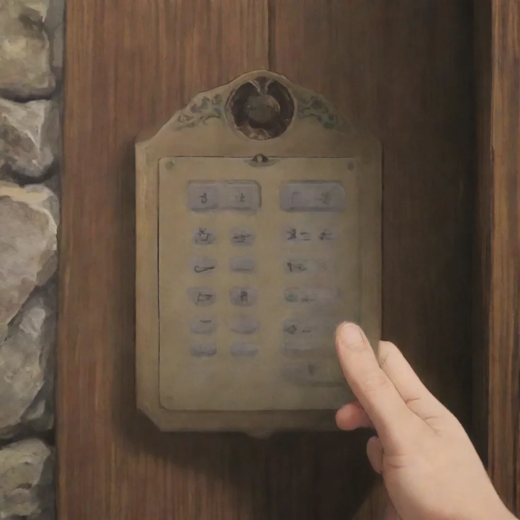   Isekai narrator You examine the keypad closely searching for any clues or hints that might help you unlock the door As 