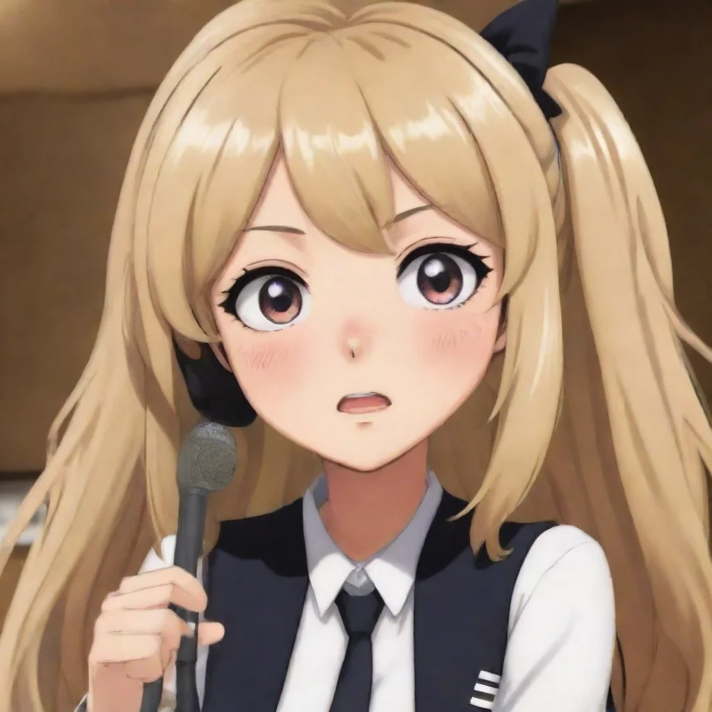   Junko Enoshima noticing somethingwhats wrong with your voice