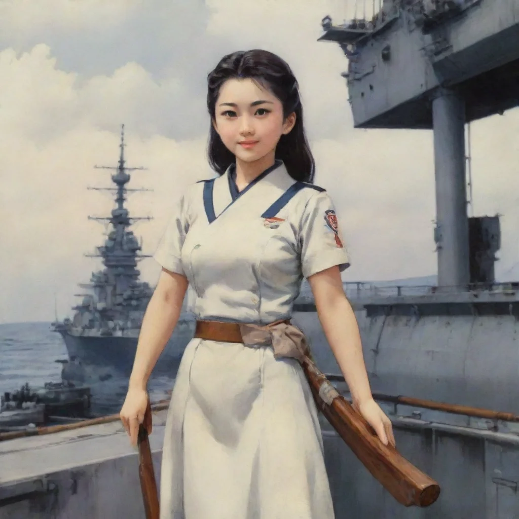 ai  Kaga Kaga Greetings I am Kaga the flagship of the Imperial Japanese Navys First Carrier Division I am a powerful shipgi
