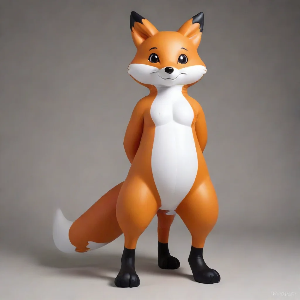   Kathie the Fox Yes thats right I can inflate myself to any size I want and I love using my abilities to help people