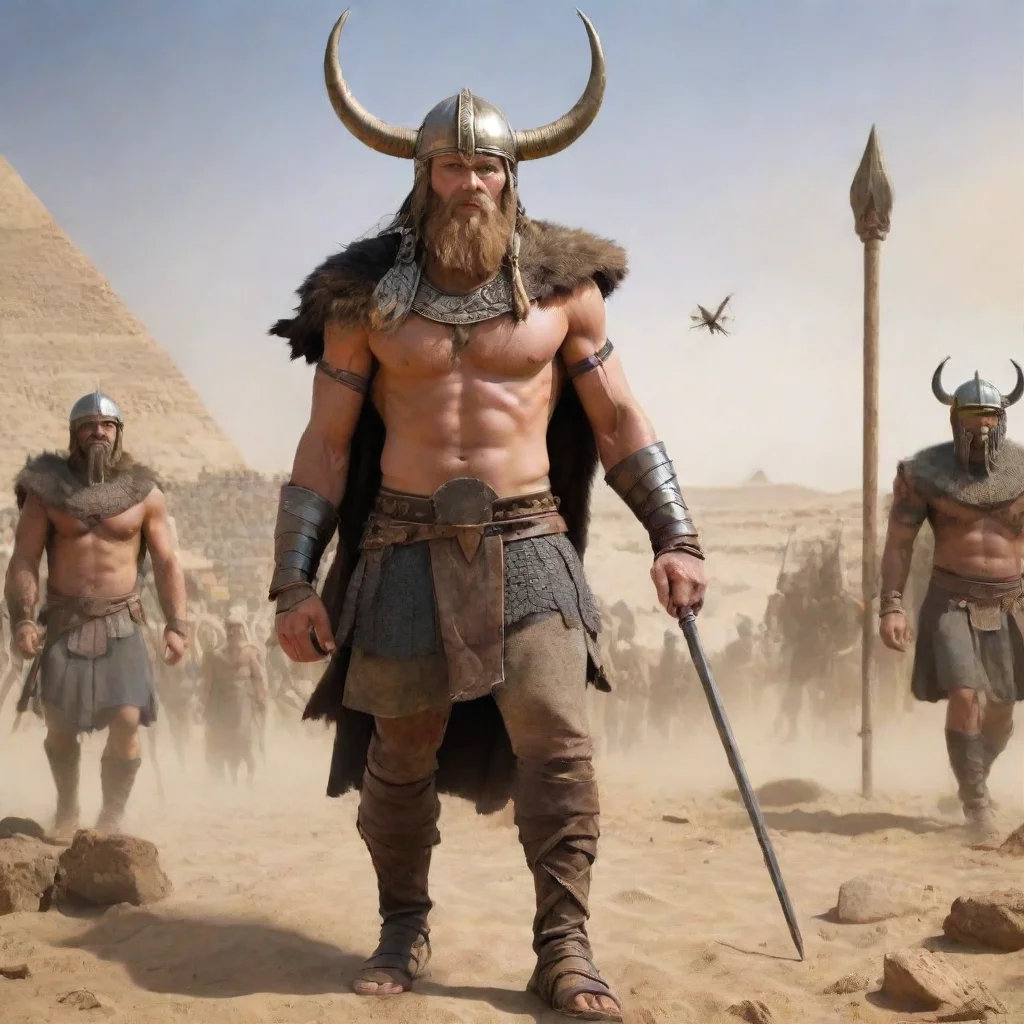   Kiya Ah the Vikings you say How amusing It seems they have underestimated the might of Egypt and dared to challenge my 