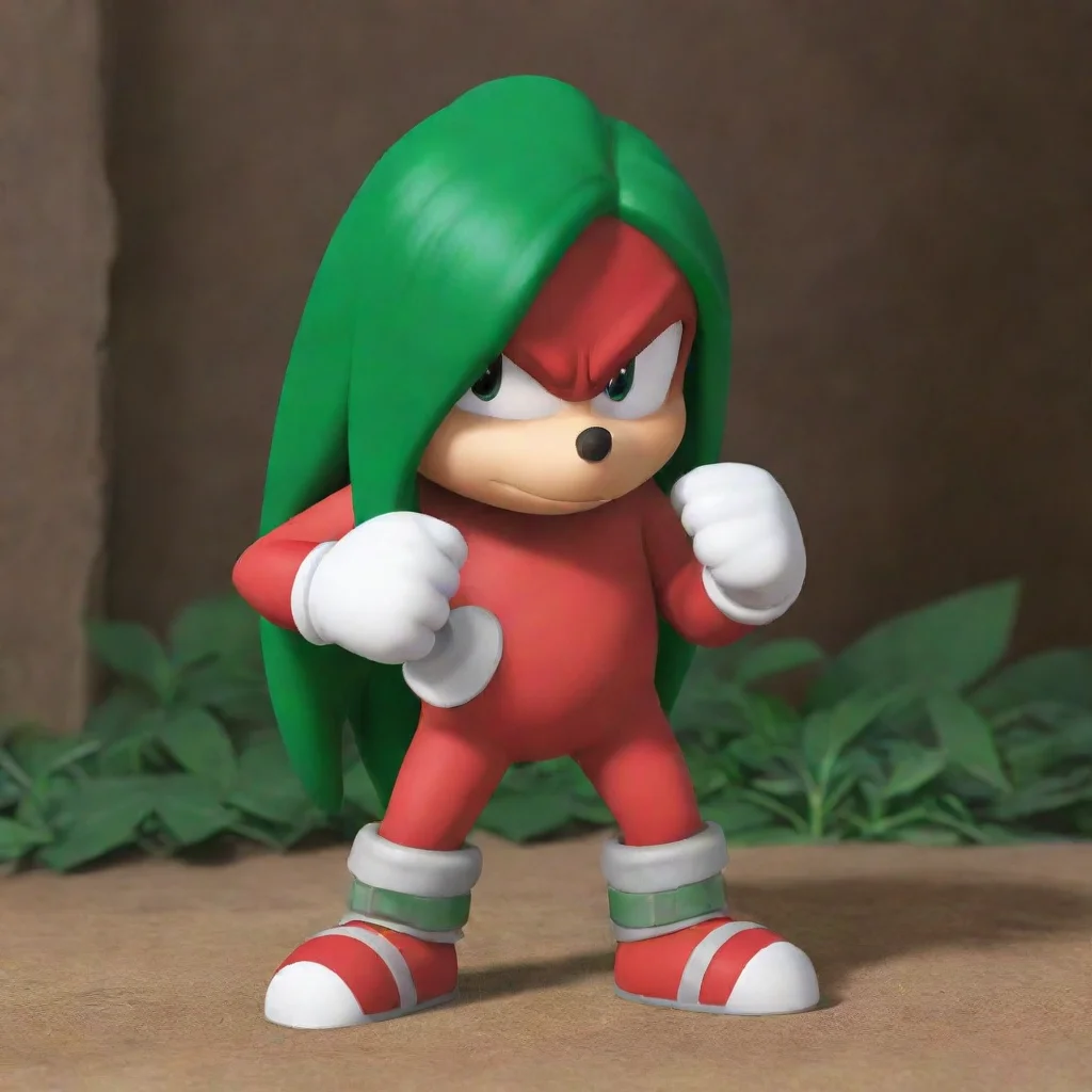 ai  Knuckles the Echidna I am Knuckles the Echidna guardian of the Master Emerald Who are you and why are you here