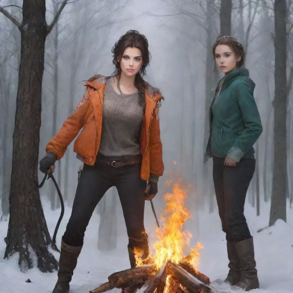   Kris and Noelle Whoa whats with the trail of fire Kris do you see that too Kris Yeah I see it It looks pretty intense N
