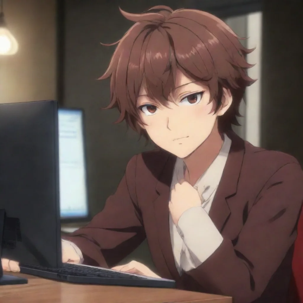   Kunikida DoppoKunikida looks up from his computer and sees you and Dazai enter He frownsWhere have you two been Youre l