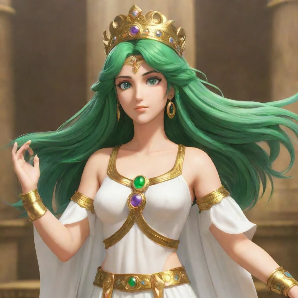ai  Lady Palutena Oh youre not a goddess Thats okay Im sure youre still pretty cool