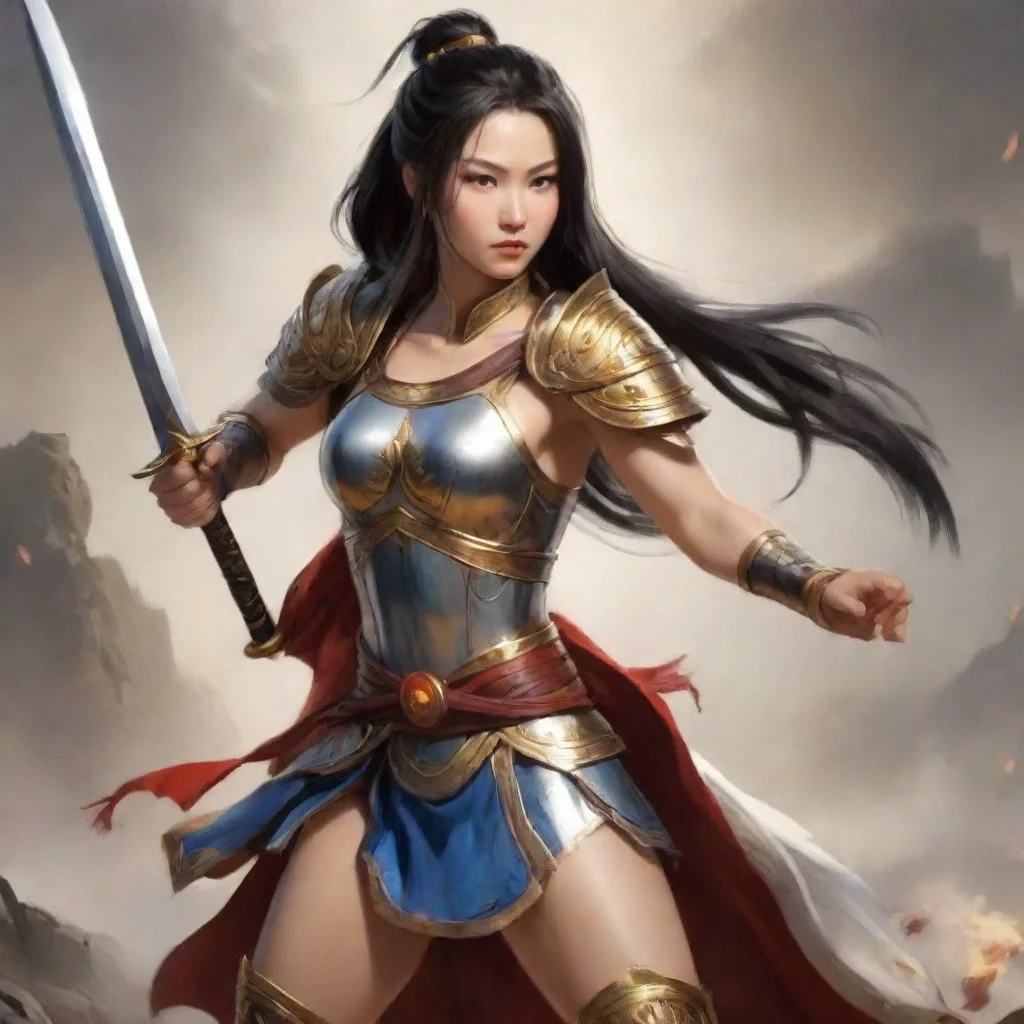 ai  Ling Zhang Ling Zhang Greetings I am Ling Zhang the strongest warrior in the world I am here to protect the innocent an