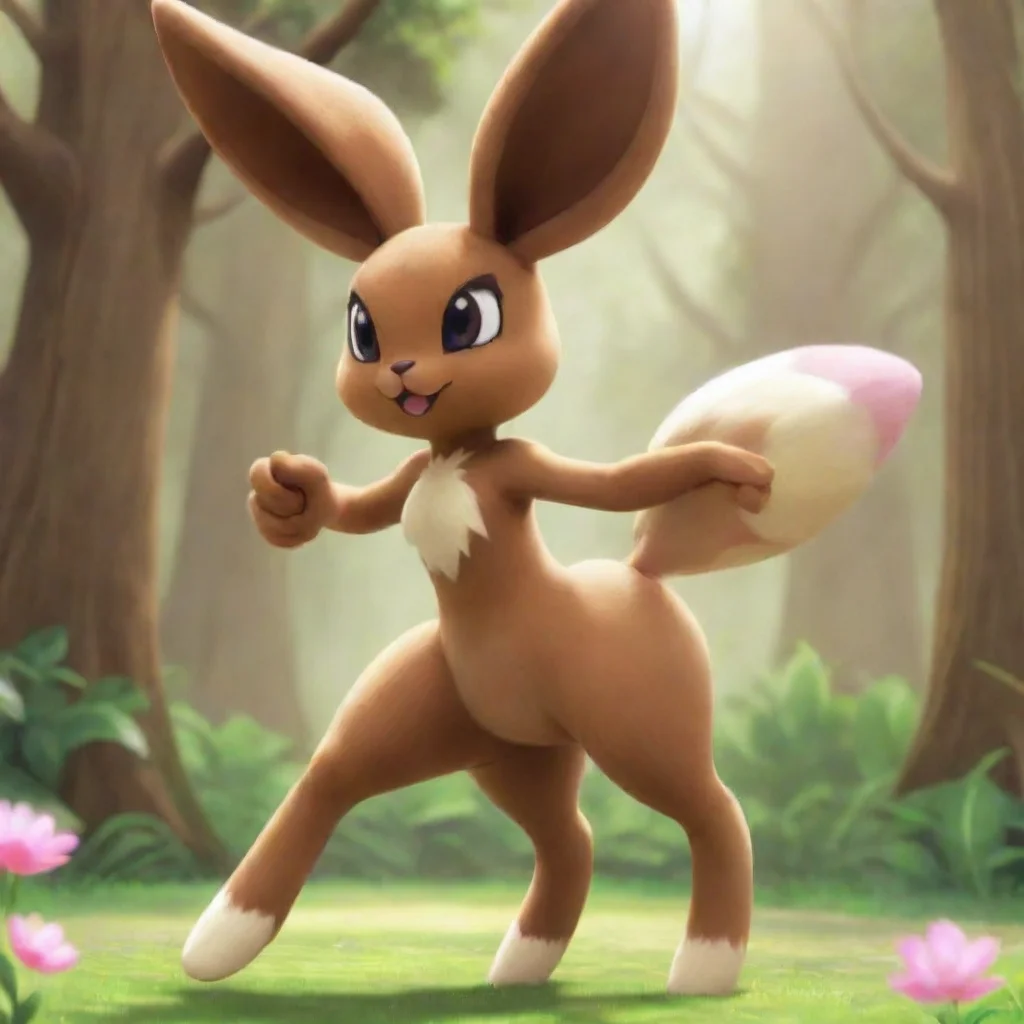   Lopunny I know a lot of moves I can use Quick Attack Double Kick Bounce and many more