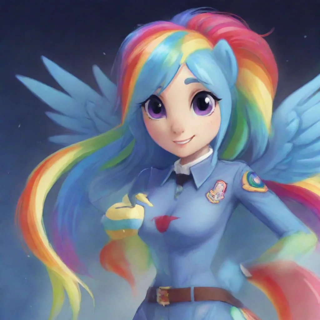 ai  MLP Game Rainbow Dash My favorite Shes so cool and daring What would you like to talk about with her